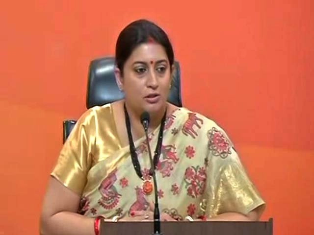 smruti irani