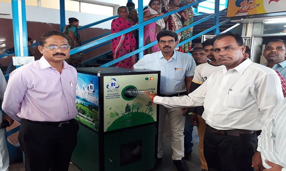 Inauguration of Plastic Bottle crushing machine at Rajkot 1