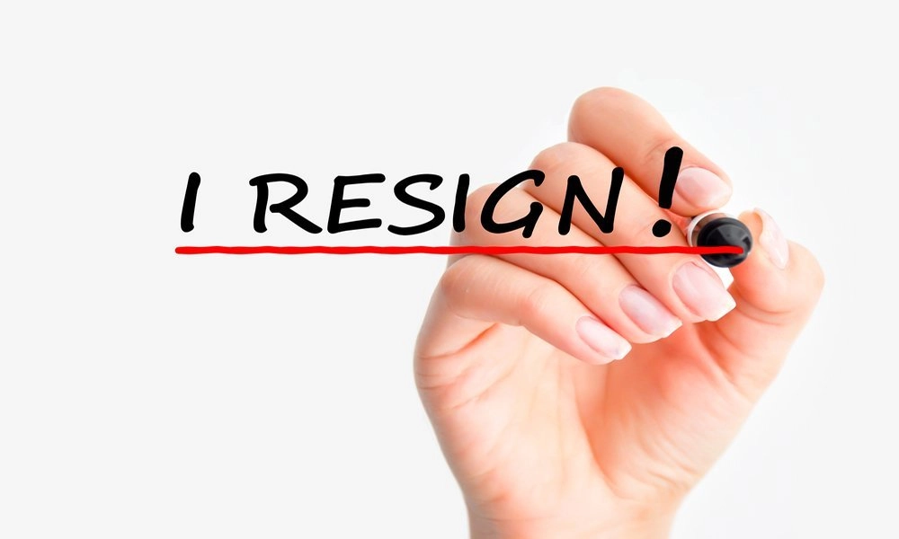 resignation of doctor