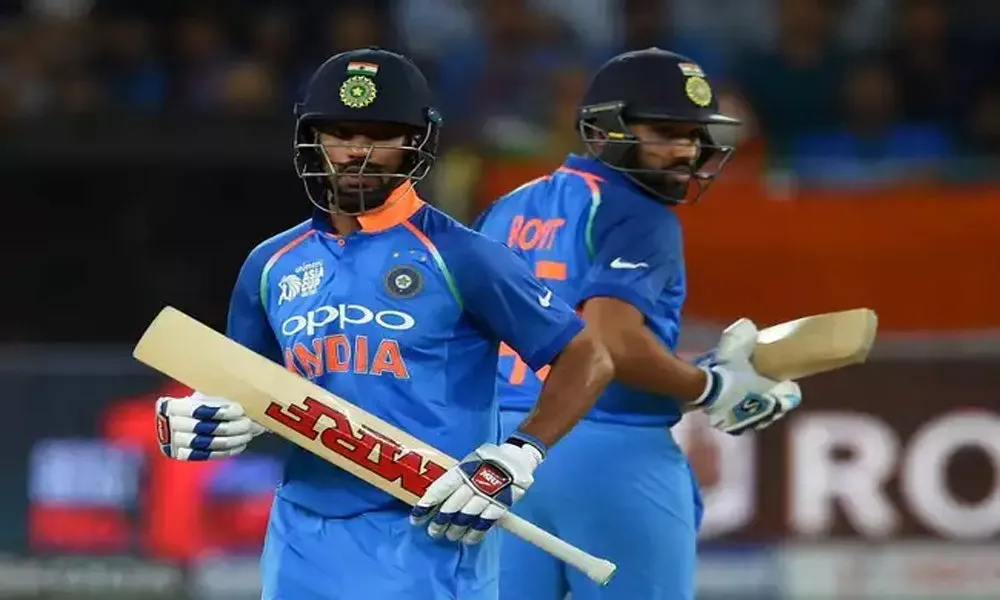 Shikhar Dhawan And Rohit Sharm