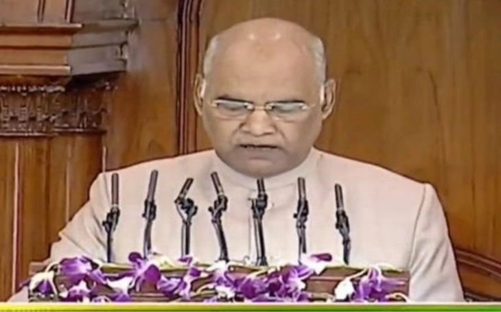 address-of-president-ramnath-kovind-in-parliament