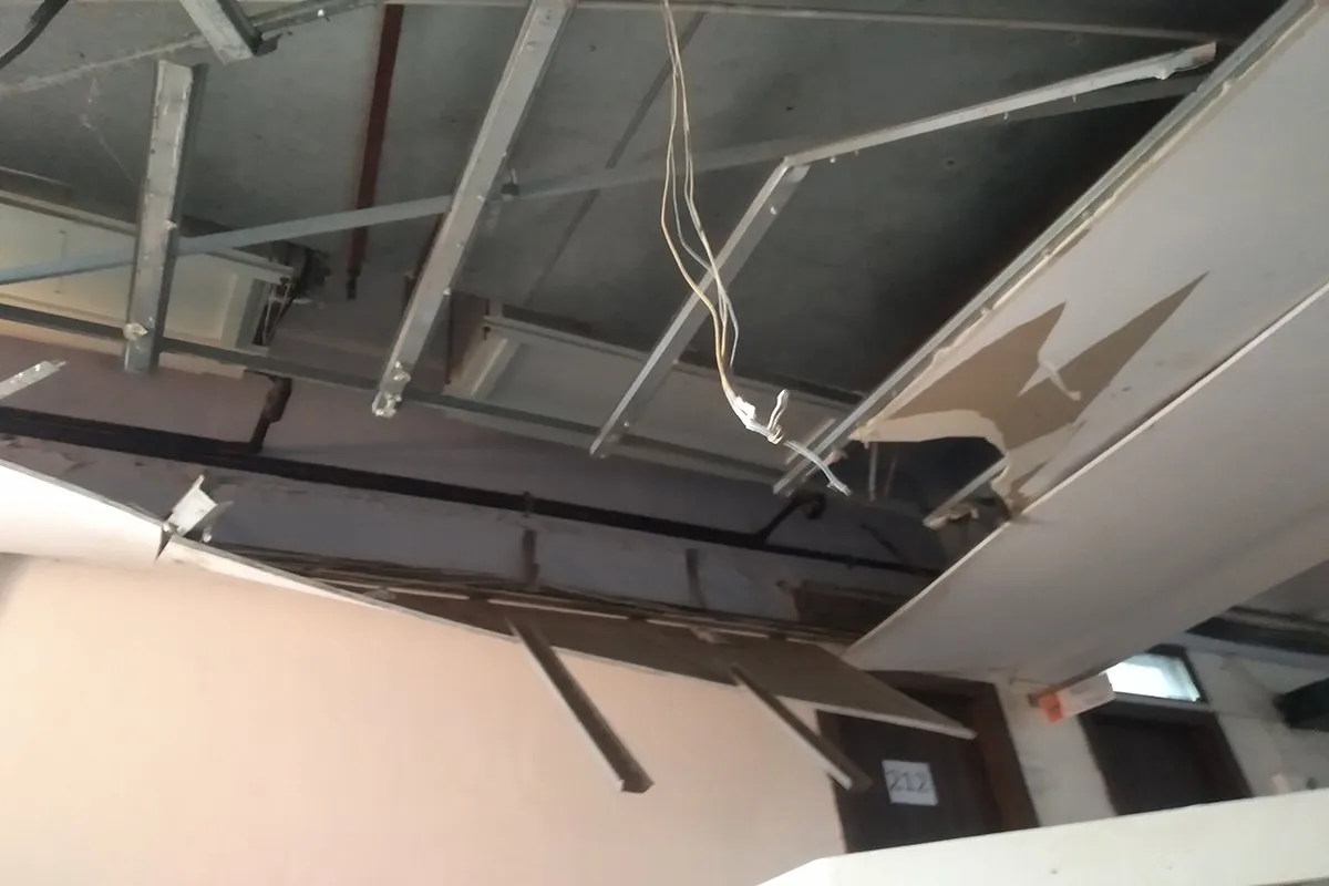 Roof-Rattles-Near-Senate-Hall-In-Saunich