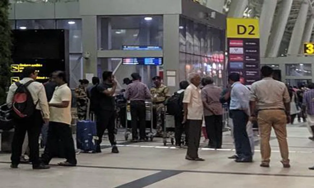 Bomb At Banglore Airport