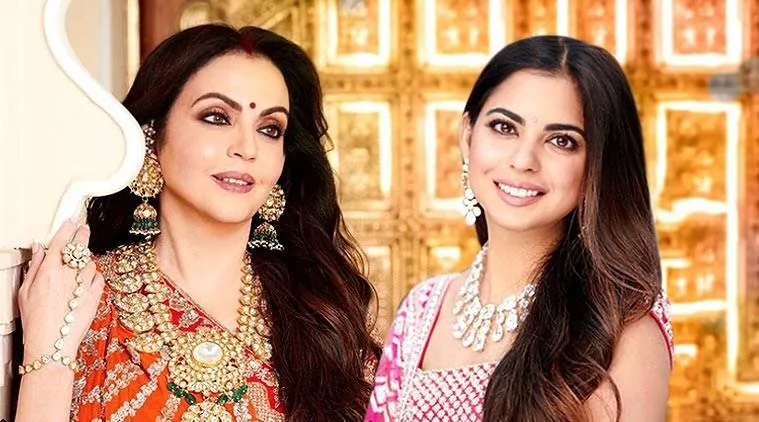 Isha Ambani Nita Ambani 759