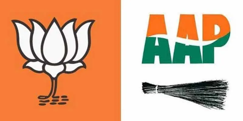Bjp Vs Aap Delhi Polls