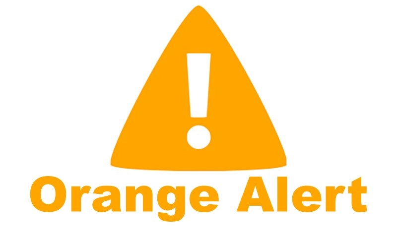 orange alert