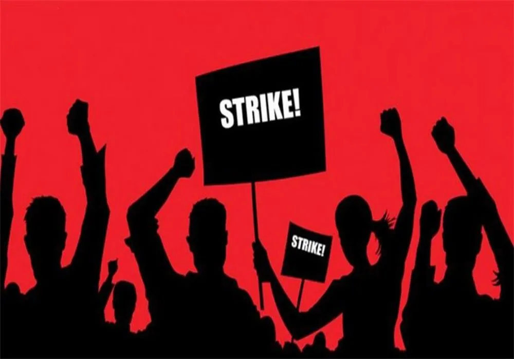 Strike Talati Sandesh.jpg