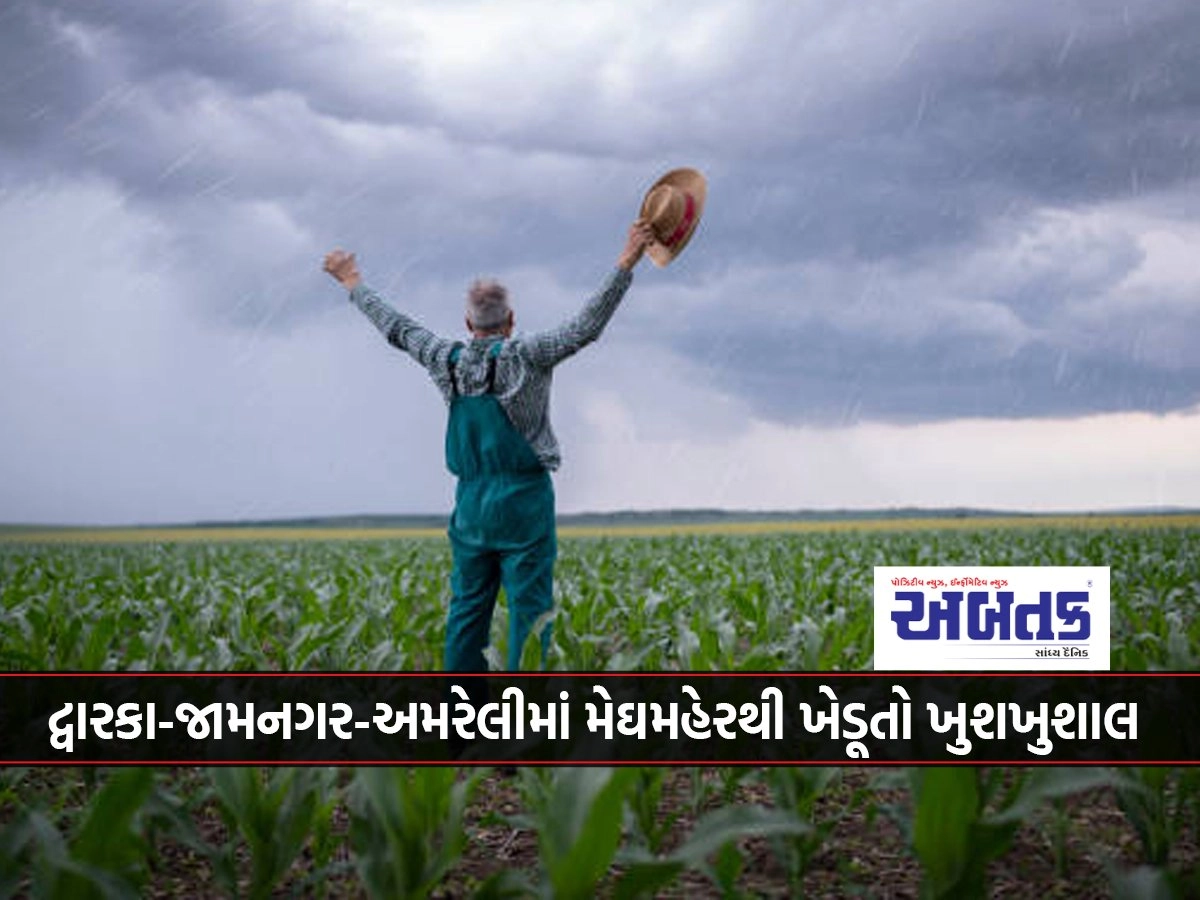 Farmers happy with Meghmeher in Dwarka-Jamnagar-Amreli