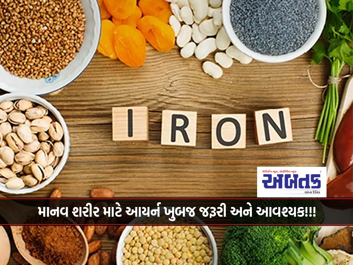 Iron is very necessary and essential for the human body!!!