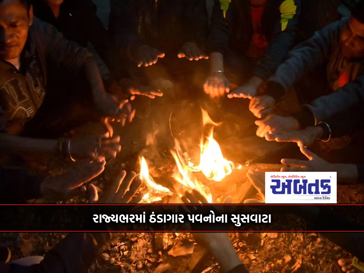 Whispers of cold winds across the state: Nalia 10, Rajkot's temperature 11.9 degrees