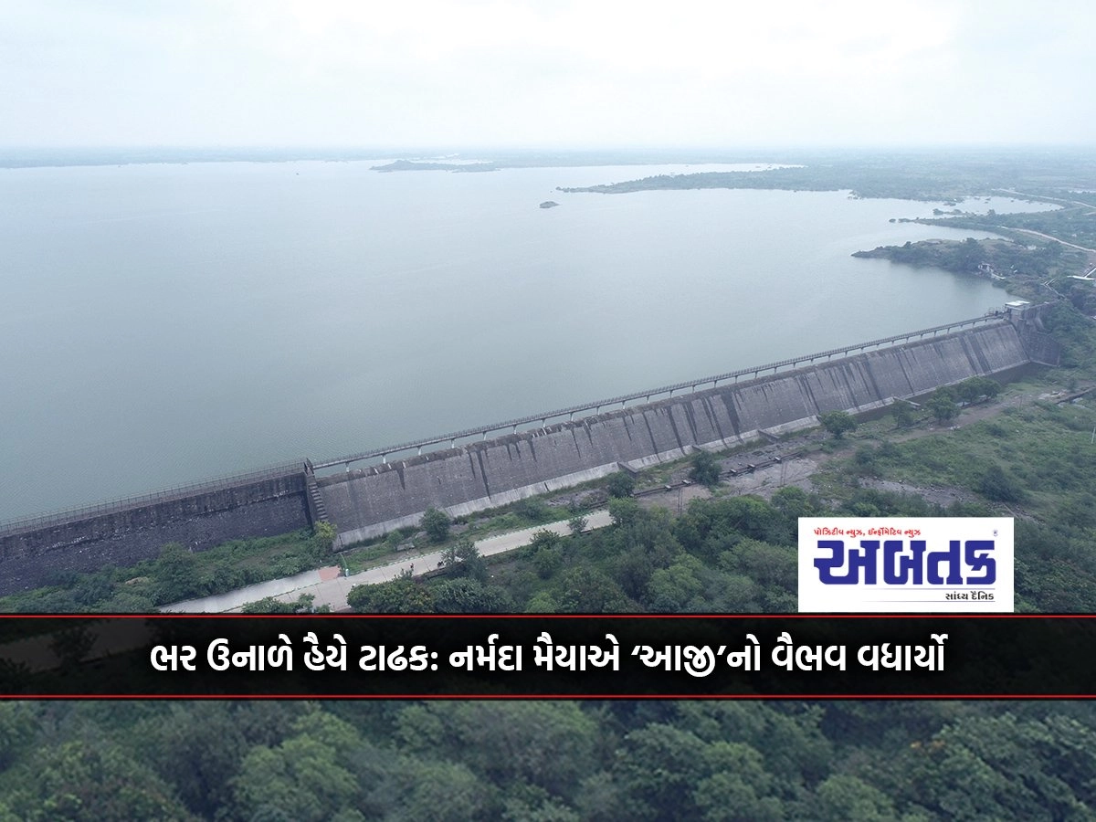 Bhar Unale Haiye Tadhak: Narmada Maiya enhances the glory of 'Aaji'