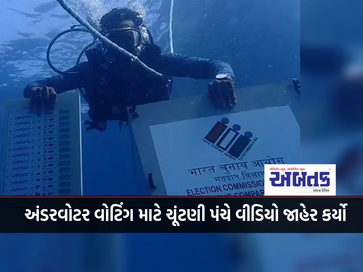 Will votes be cast even 60 feet under water? Election Commission released VIDEO