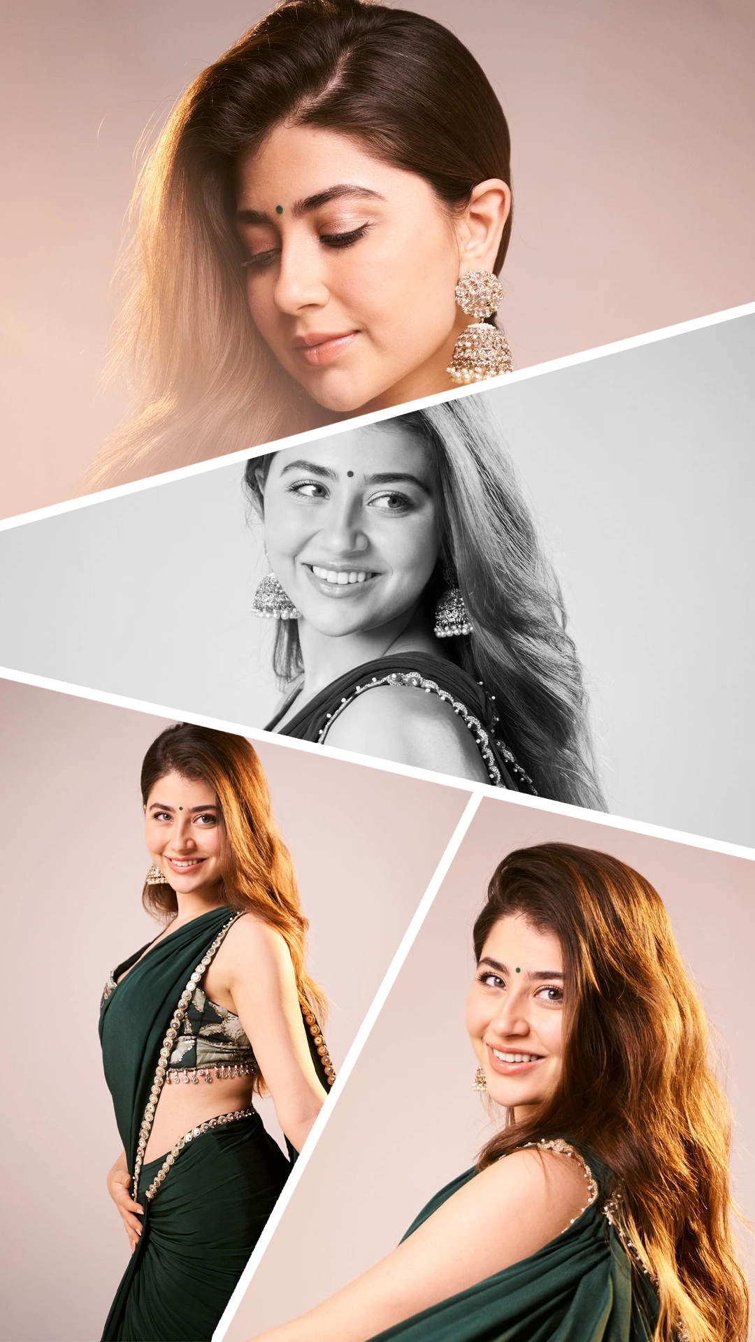 Aditi Bhatia looks killer in stylish green saree