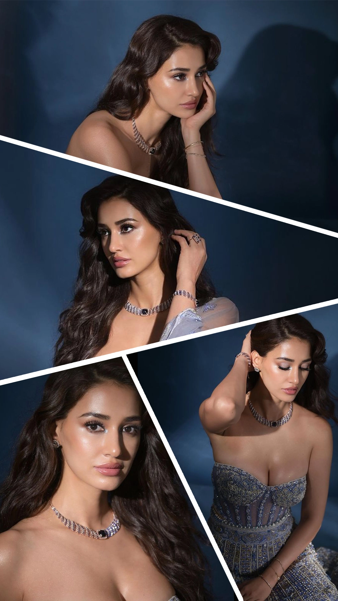 Disha Patani in a sexy deep neck outfit