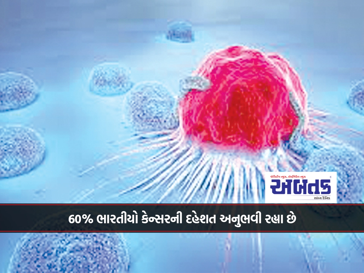 60% ભારતીયો કેન્સરની દહેશત અનુભવી રહ્યા છે