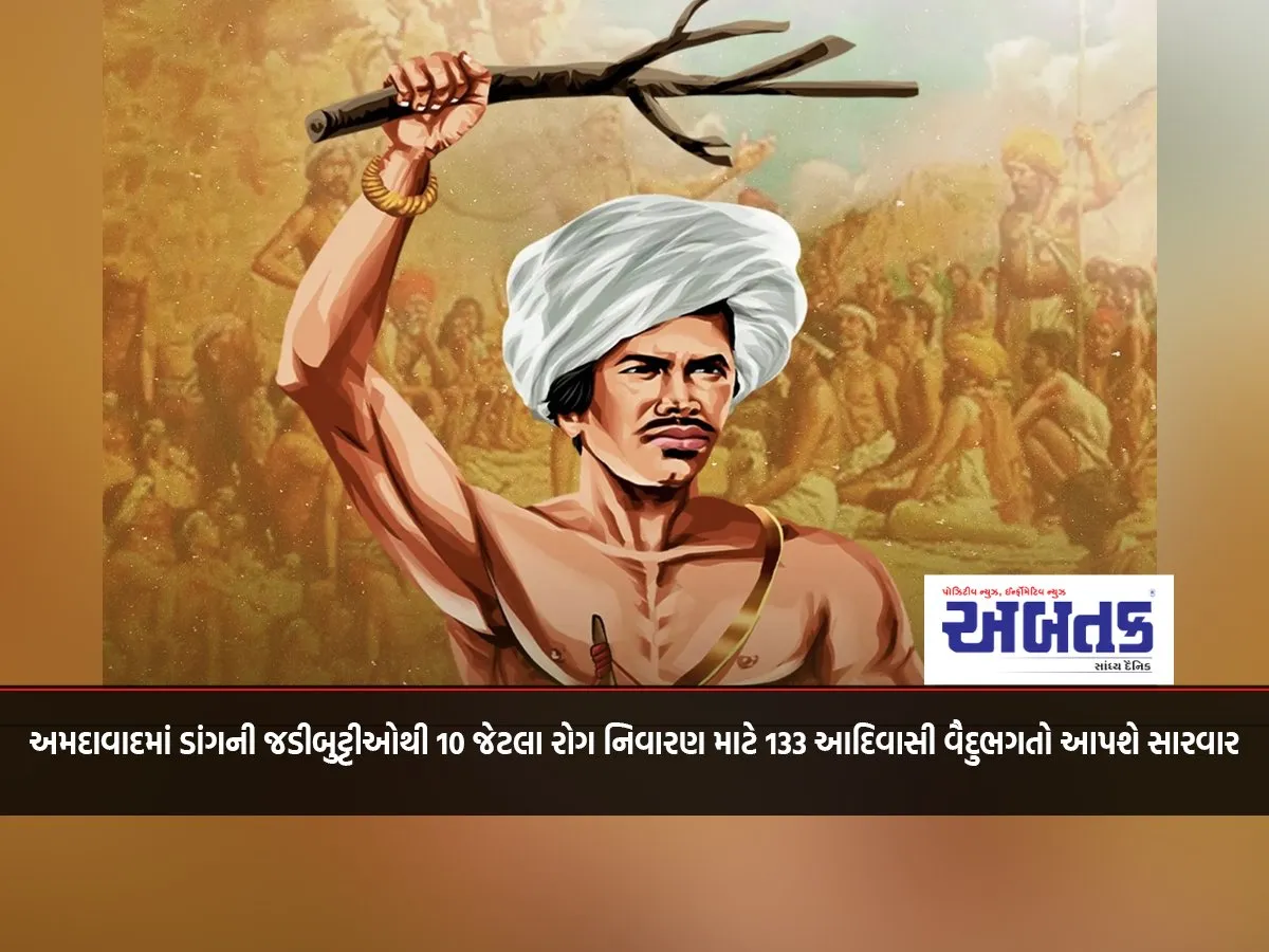 In Ahmedabad, 133 Tribal Healers Will Treat Up To 10 Diseases With Dang Herbs.