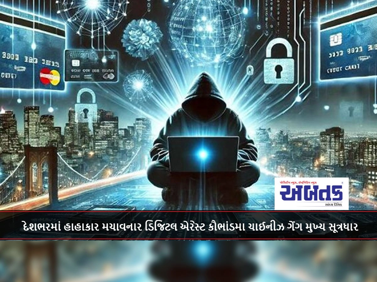 દેશભરમાં હાહાકાર મચાવનાર ડિજિટલ એરેસ્ટ કૌભાંડમા ચાઈનીઝ ગેંગ મુખ્ય સૂત્રધાર