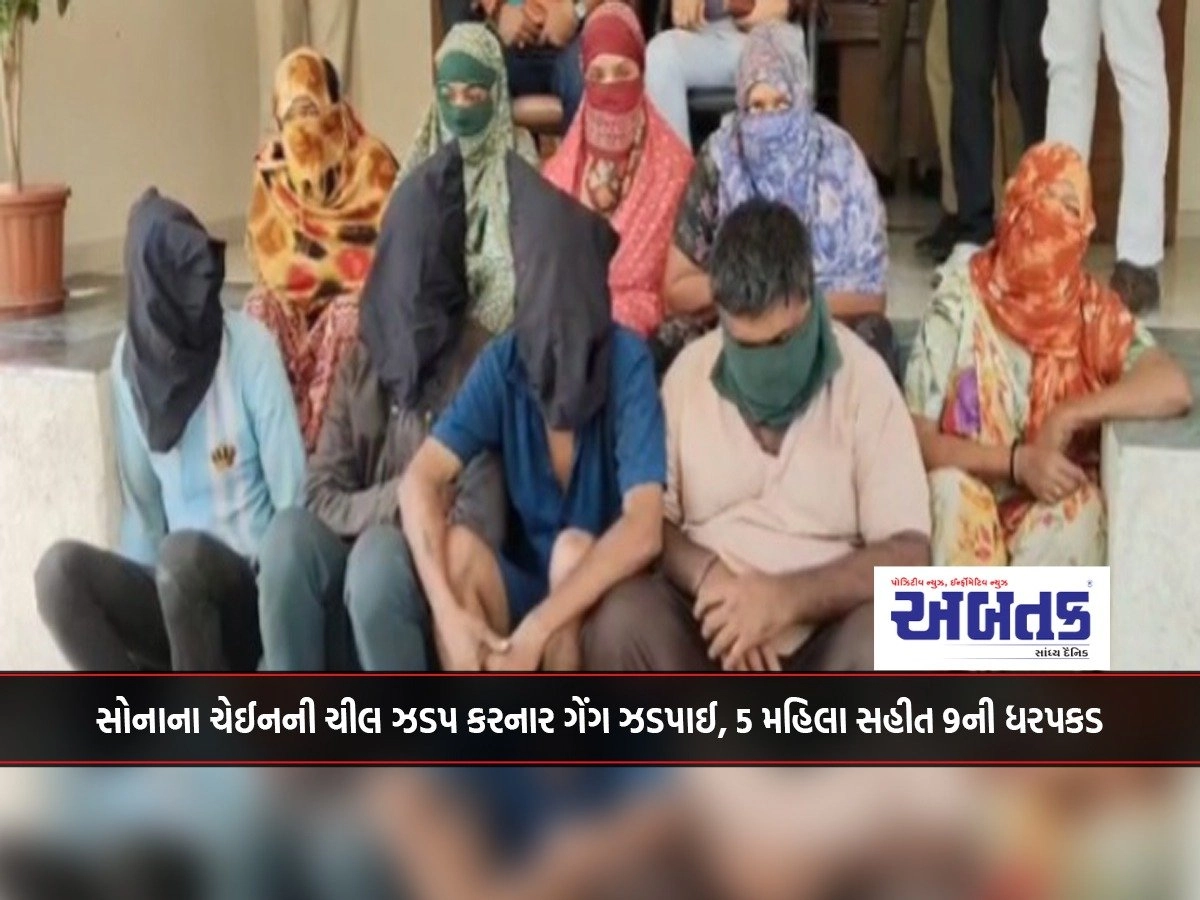 Gir Somnath: The gang caught stealing gold chains