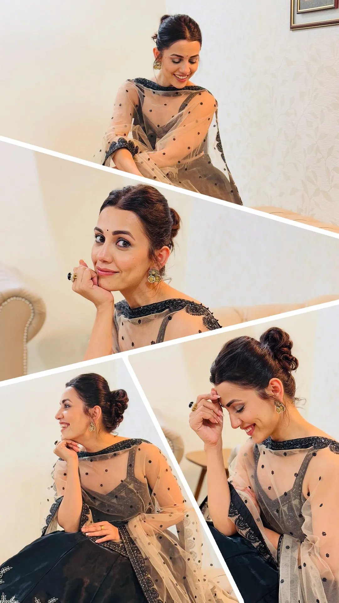 Esha Kansara Looks Bold And Beautiful In A Chaniyacholi.