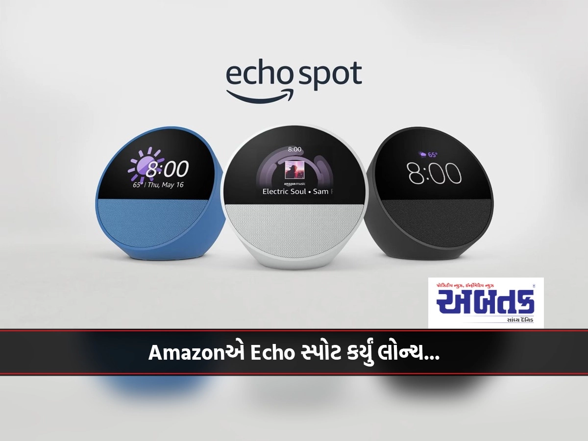 Amazon launches Echo Spot...