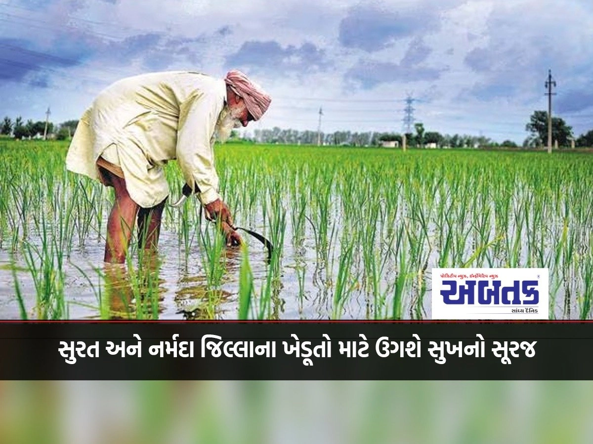 The Sun Of Happiness Will Rise For The Farmers Of Surat And Narmada Districts