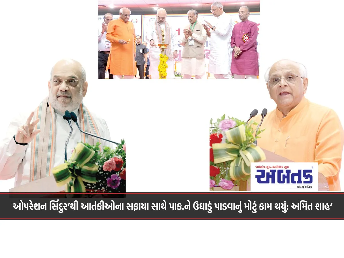 'Operation Sindoor' Did A Great Job Of Exposing Pakistan Along With Clearing Out Terrorists: Amit Shah