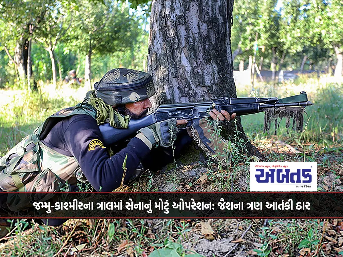Major Army Operation In Tral, Jammu And Kashmir: Three Jaish Terrorists Killed