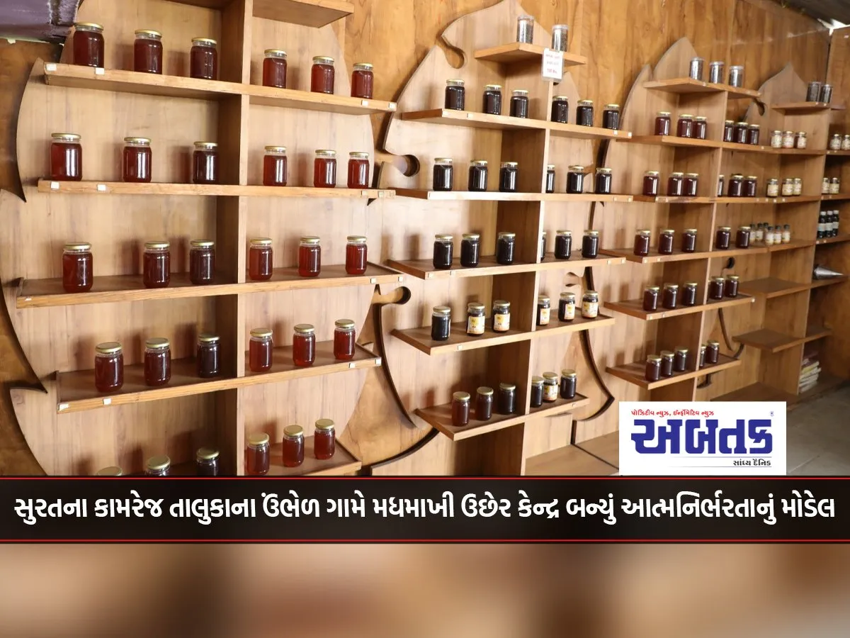 Beekeeping Center In Umbhel Village Of Kamrej Taluka Of Surat Becomes A Model Of Self-Reliance