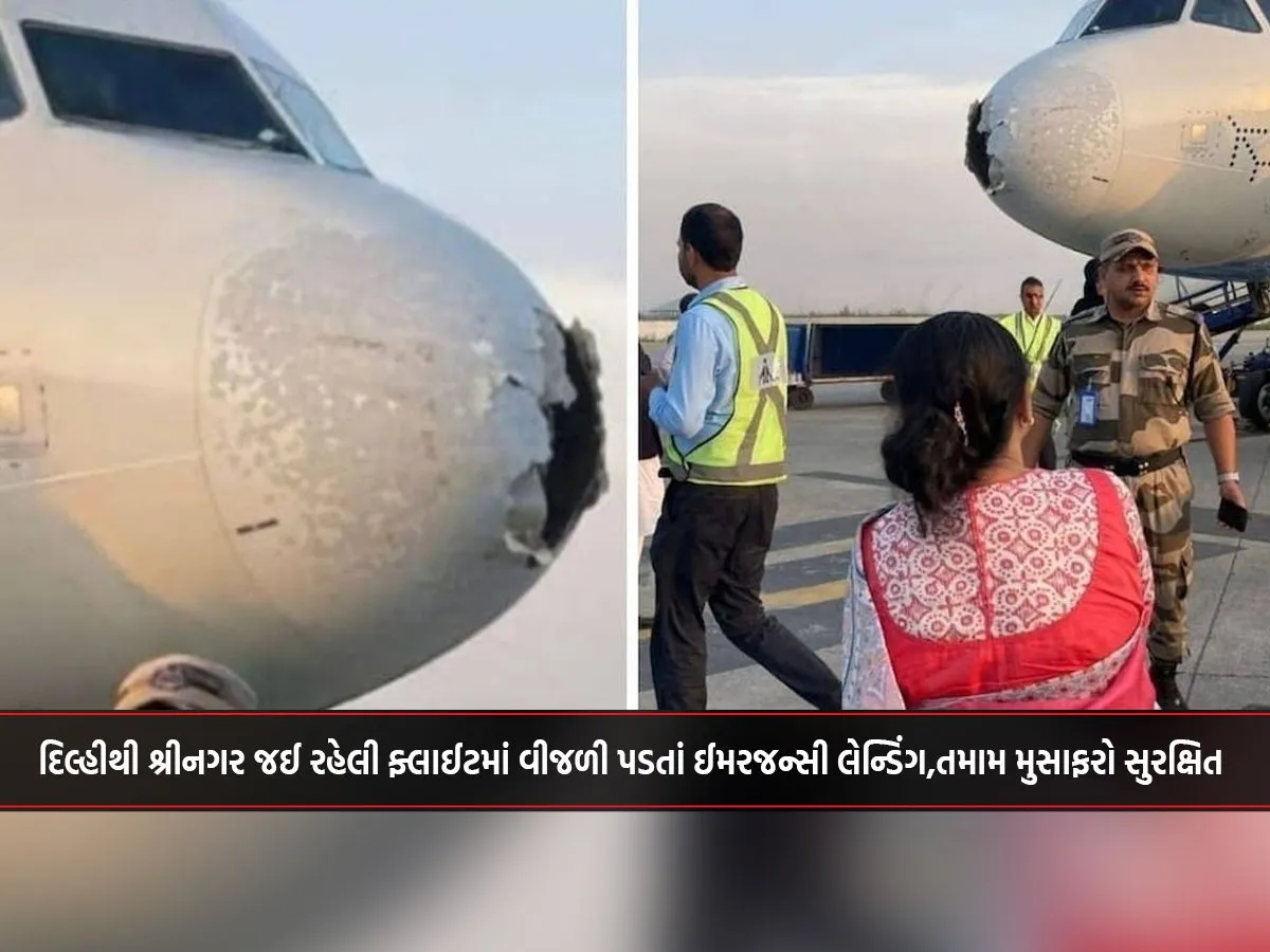 Delhi-Srinagar Flight Makes Emergency Landing After Lightning Strikes, All Passengers Safe