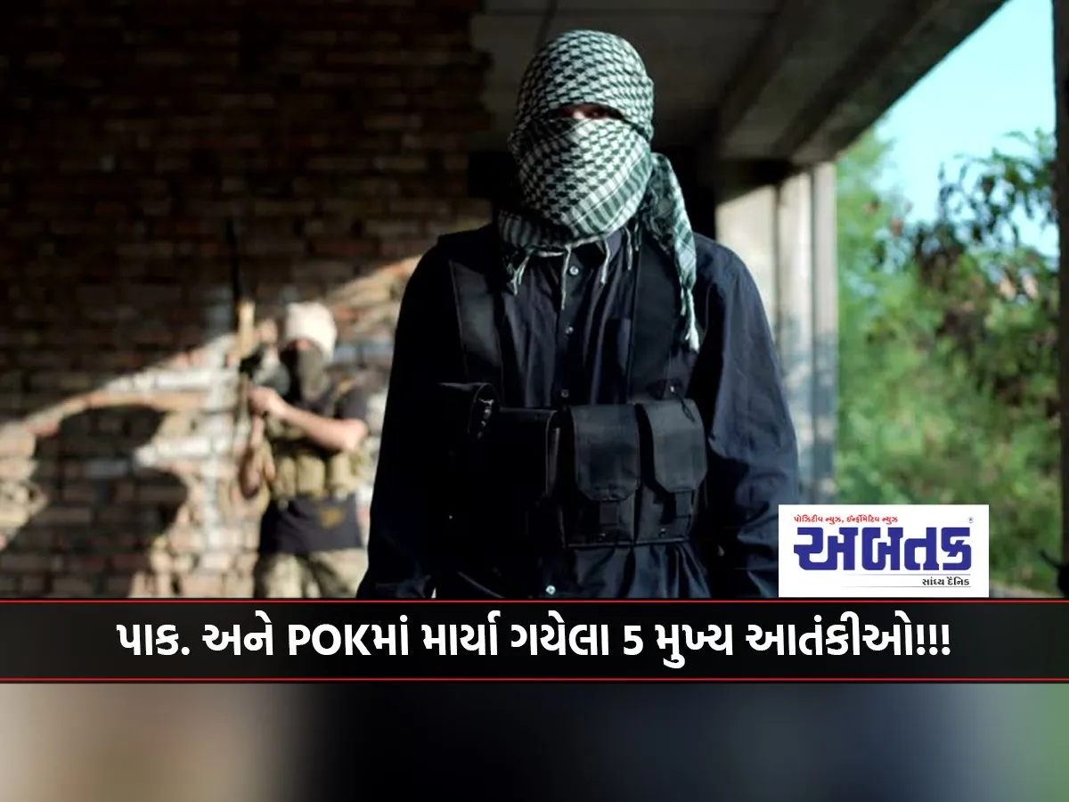 India'S 'Operation Sindoor' 5 Major Terrorists Killed In Pak And Pok!!!