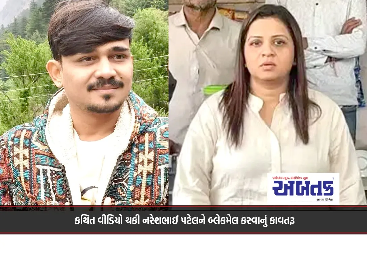 Conspiracy To Blackmail Nareshbhai Patel Through Alleged Video