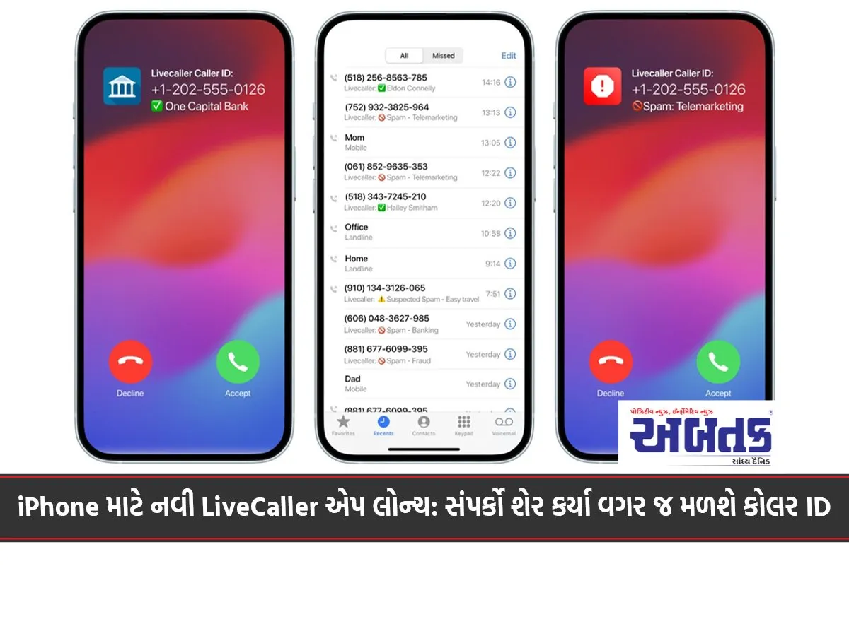New Livecaller App Launched For Iphone Get Caller Id Without Sharing Contacts
