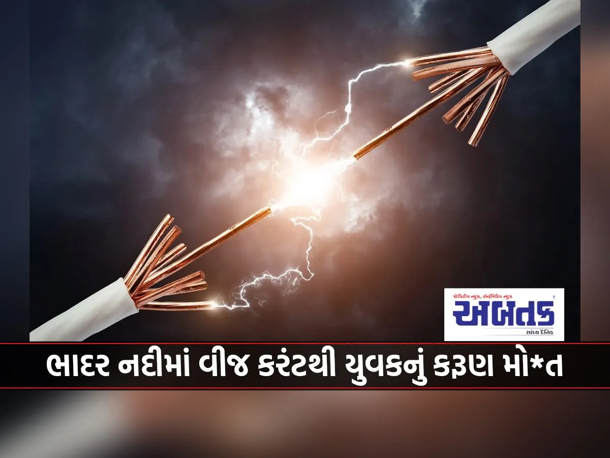 Tragic Death Of A Young Man Due To Electrocution In The Bhadar River