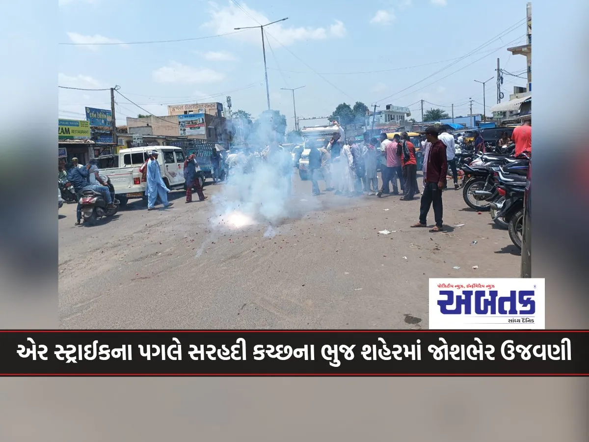Vibrant Celebrations In Bhuj City Of Border Kutch Following Air Strike