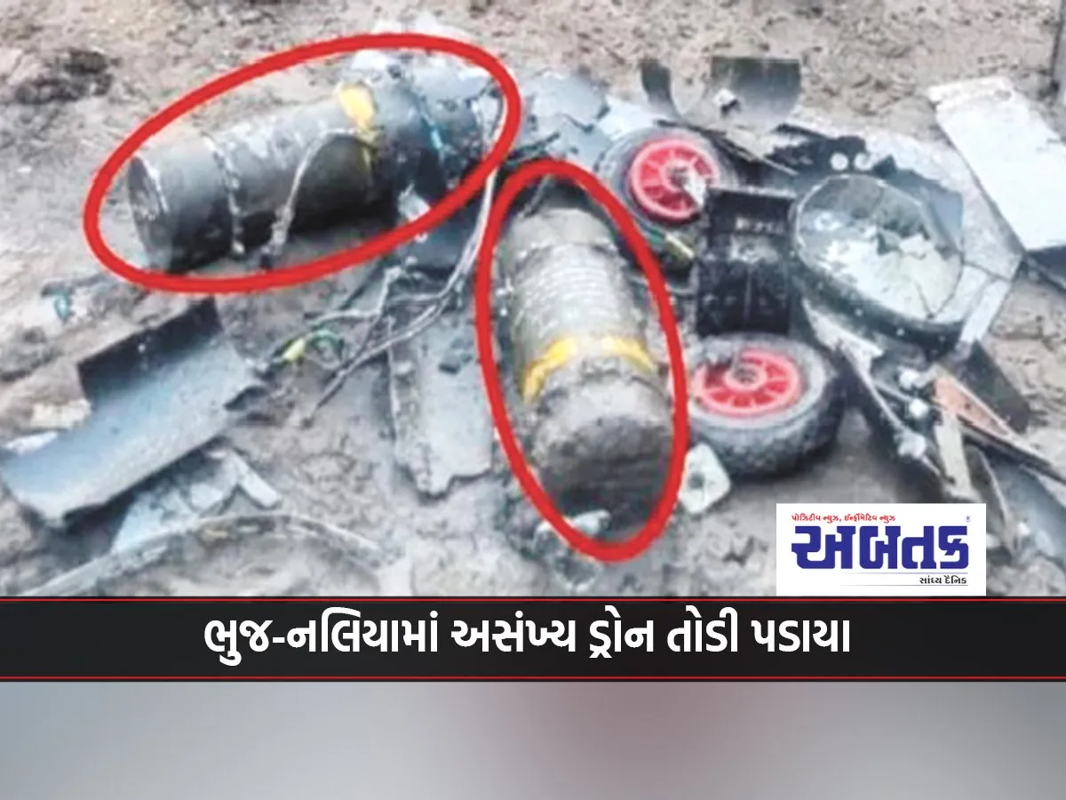 Numerous Drones Were Shot Down In Bhuj-Naliya
