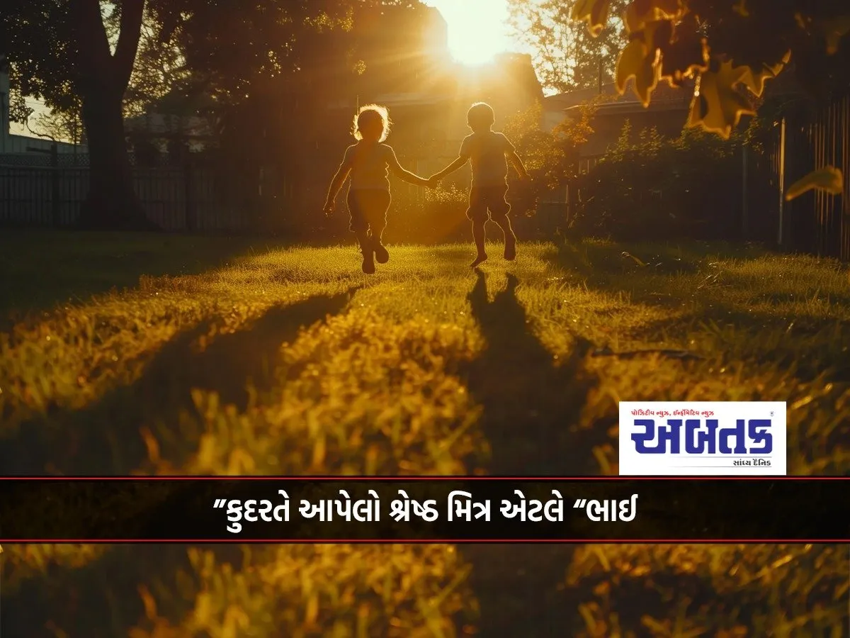 The Best Friend Given By Nature Is &Quot;Brother&Quot;.