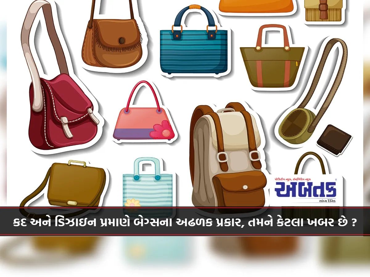 There Are Countless Types Of Bags According To Size And Design, How Many Do You Know?