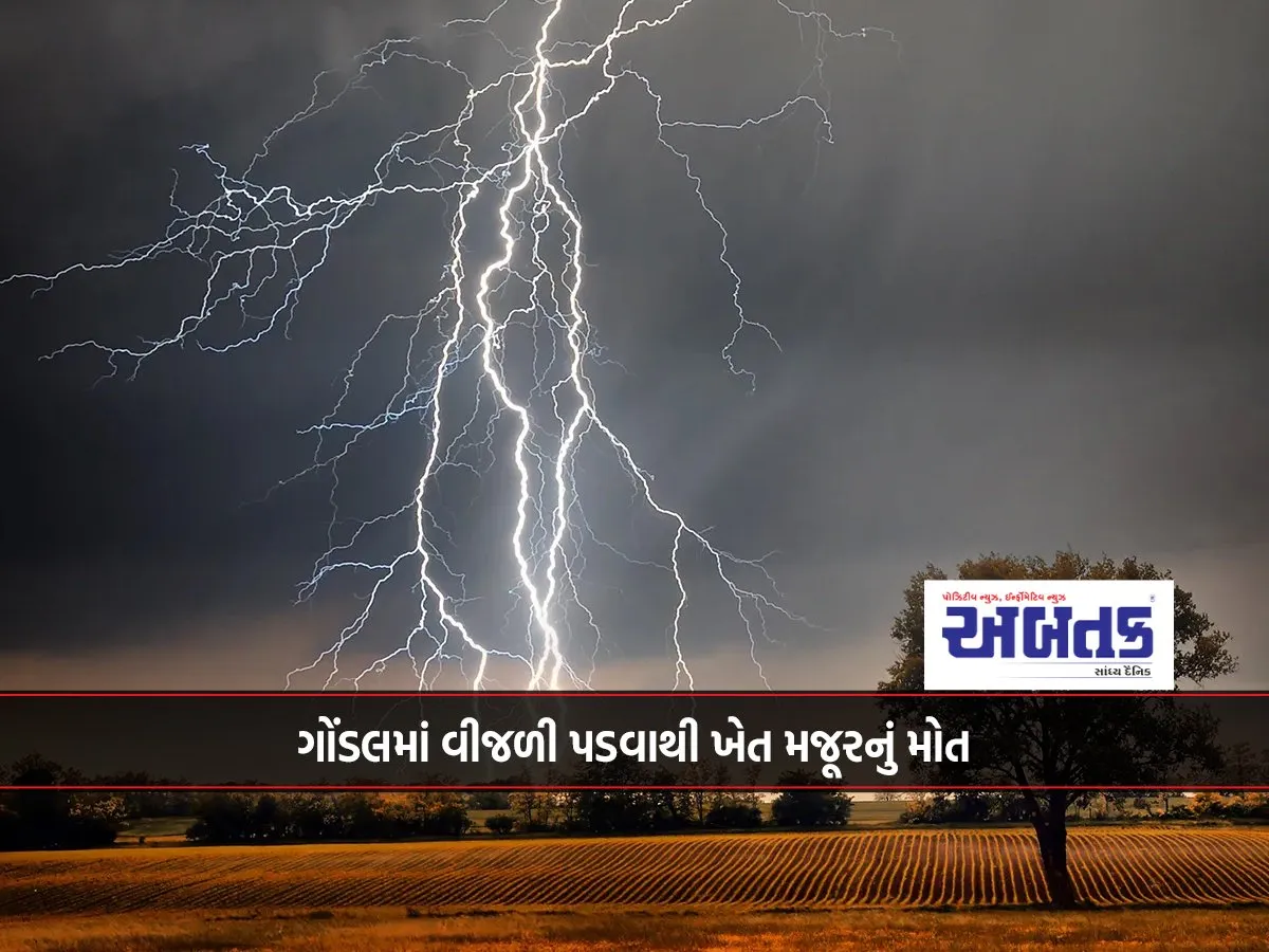 Farm Laborer Dies After Being Struck By Lightning In Gondal