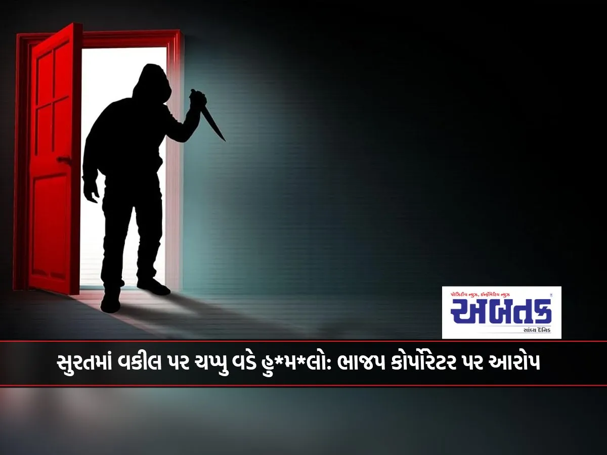 Attack On Lawyer With Paddle In Surat Allegation Against Bjp Corporator