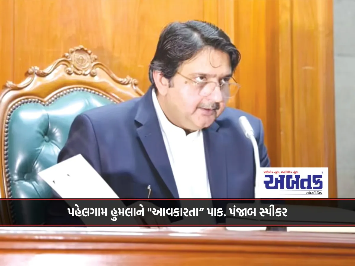 Pak Punjab Speaker &Quot;Condemns&Quot; Pahalgam Attack