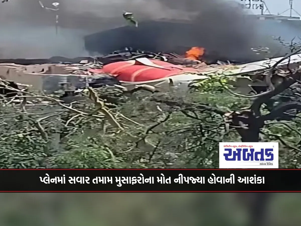 Plane Crash In Ahmedabad: All Passengers On Board Feared Dead
