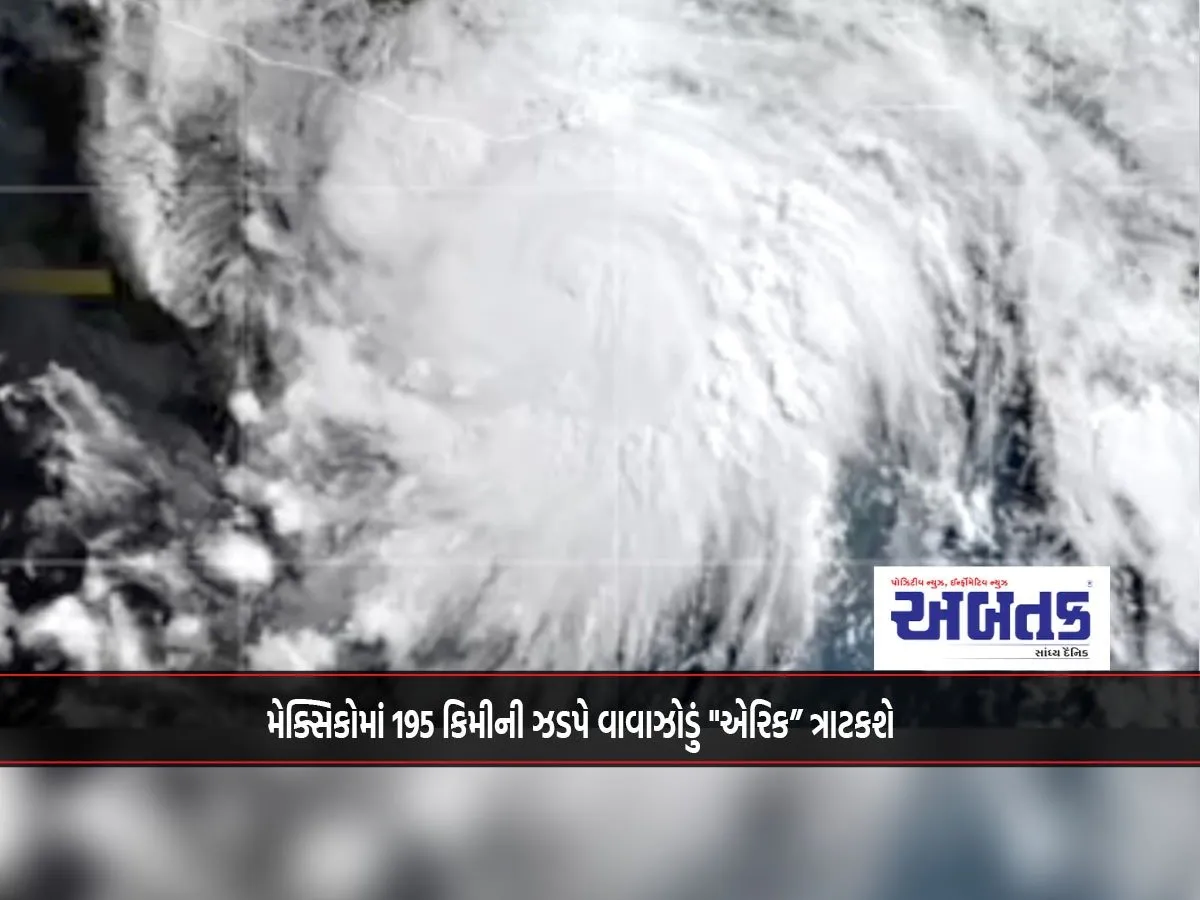 Hurricane &Quot;Eric&Quot; Will Hit Mexico With Winds Of 195 Km/H