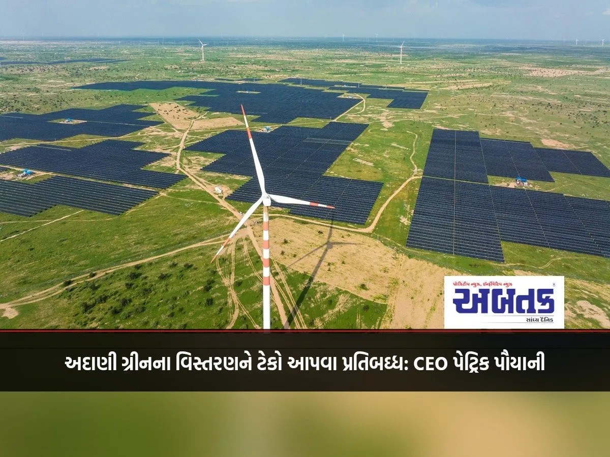 Committed To Supporting Adani Green'S Expansion: Ceo Patrick Pouyani