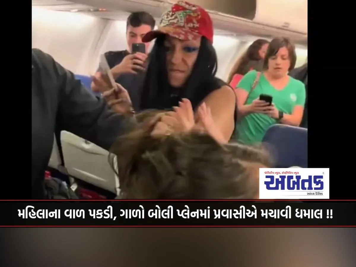 Drunk Female Passenger Creates Ruckus On Plane, Grabs Another Woman'S Hair And Then...