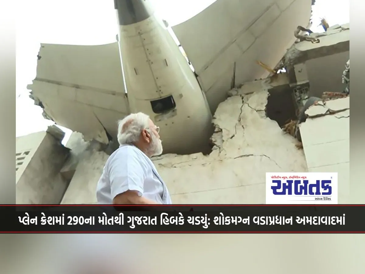 Gujarat In Mourning After 290 Die In Plane Crash: Prime Minister In Ahmedabad