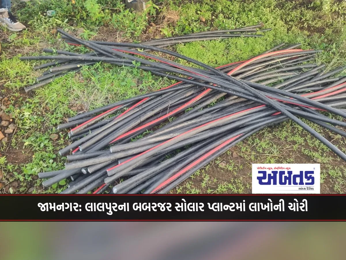 Jamnagar: Lakhs Stolen From Babarjar Solar Plant In Lalpur
