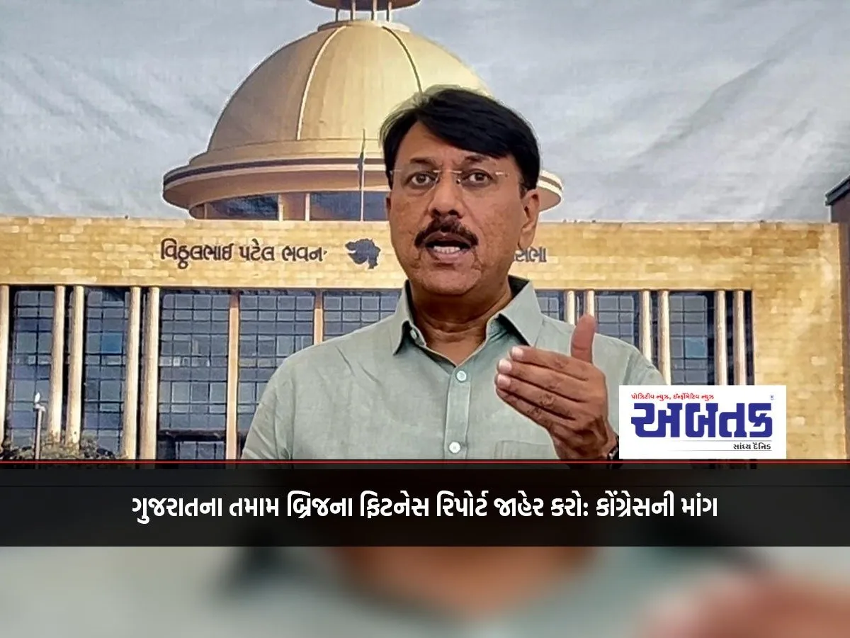 Publish Fitness Reports Of All Bridges In Gujarat: Congress Demands
