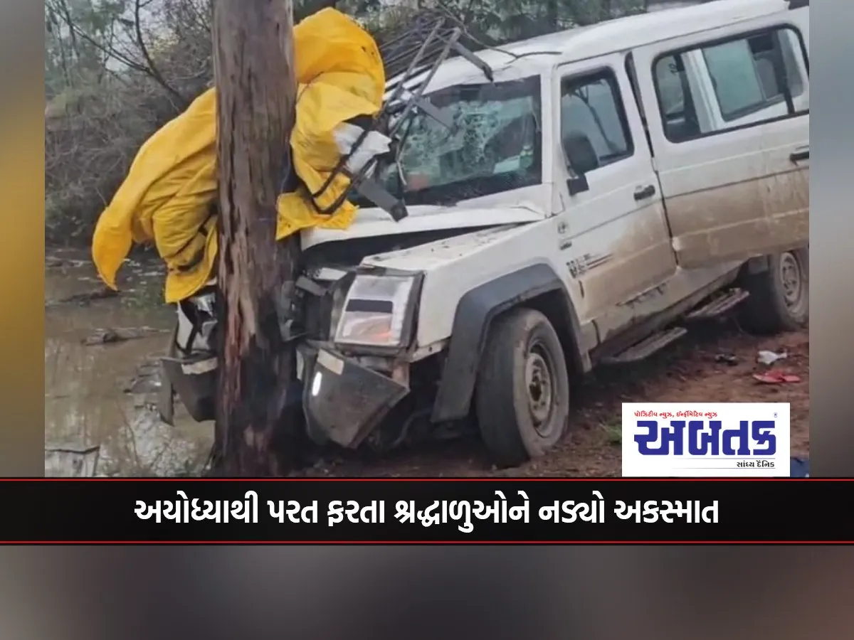 Devotees Returning From Ayodhya Meet With Accident: 3 Dead, Four Seriously Injured After Vehicle Hits Tree