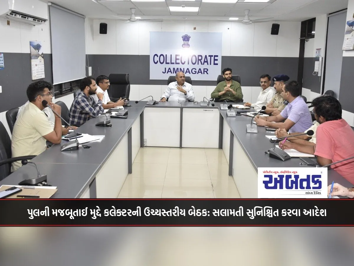 Collector'S High-Level Meeting On The Issue Of Bridge Strength: Orders To Ensure Safety